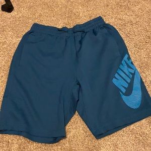 Navy blue Nike shorts